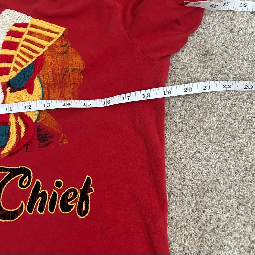 Double D Ranch Big Chief long sleeved graphic tee L - Picture 6 of 7